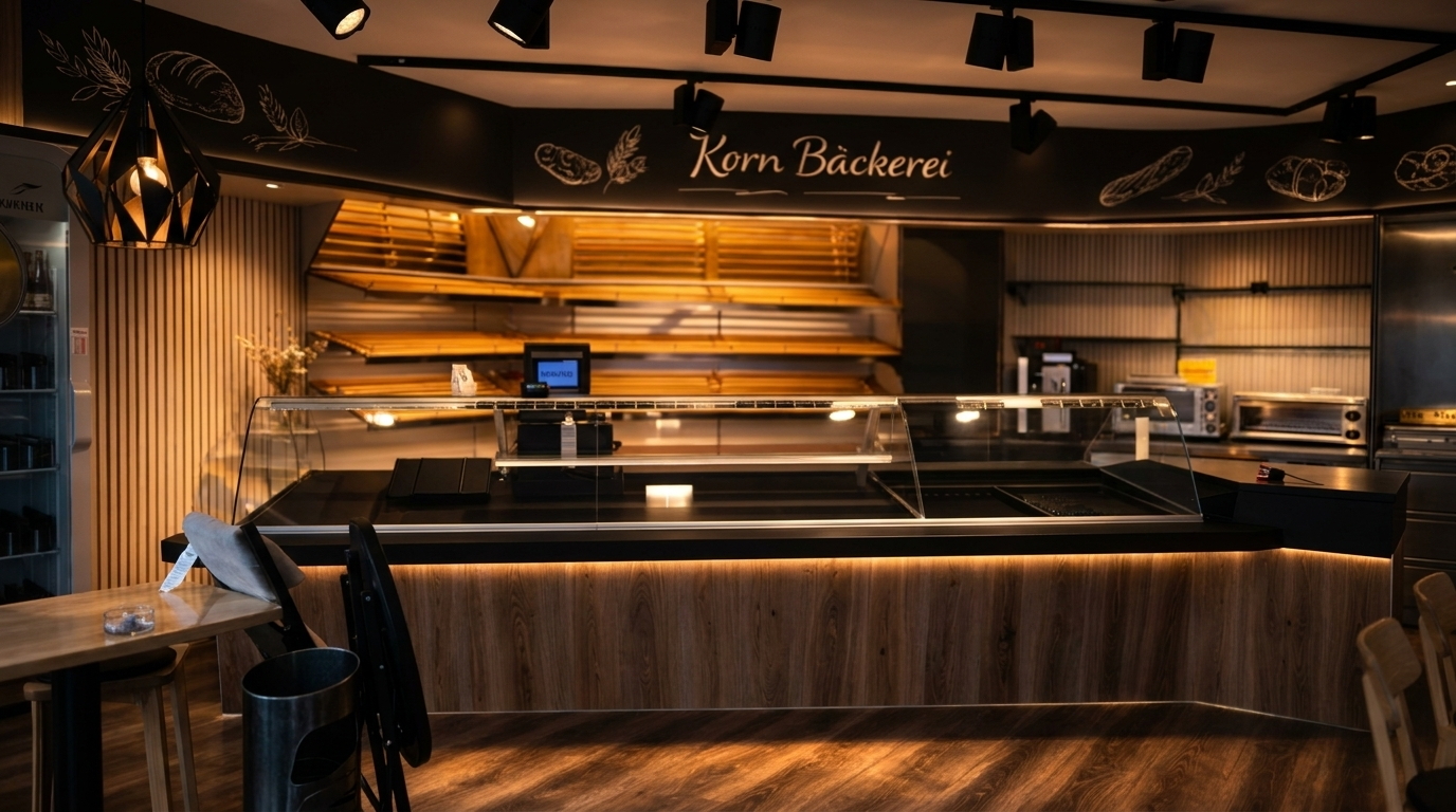 Korn Bäckerei Innenraum